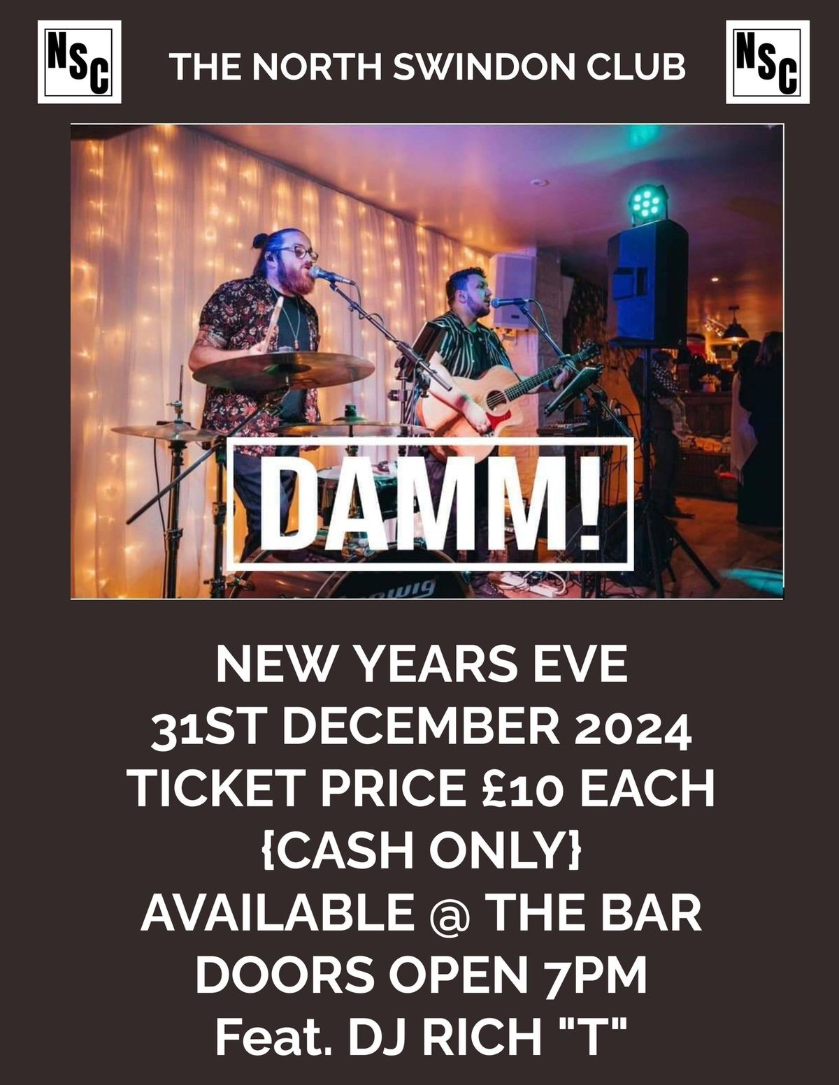 New Year's Eve Party with DAMM at the Club