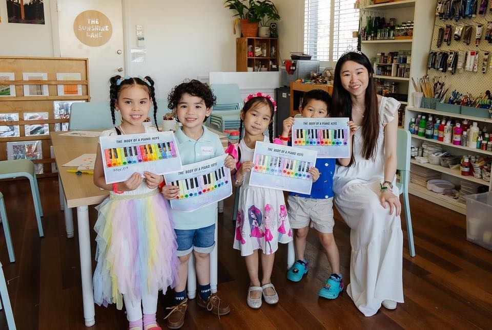 Little Artists: The Montessori Inspired Piano Workshop for Kids 4-8yo