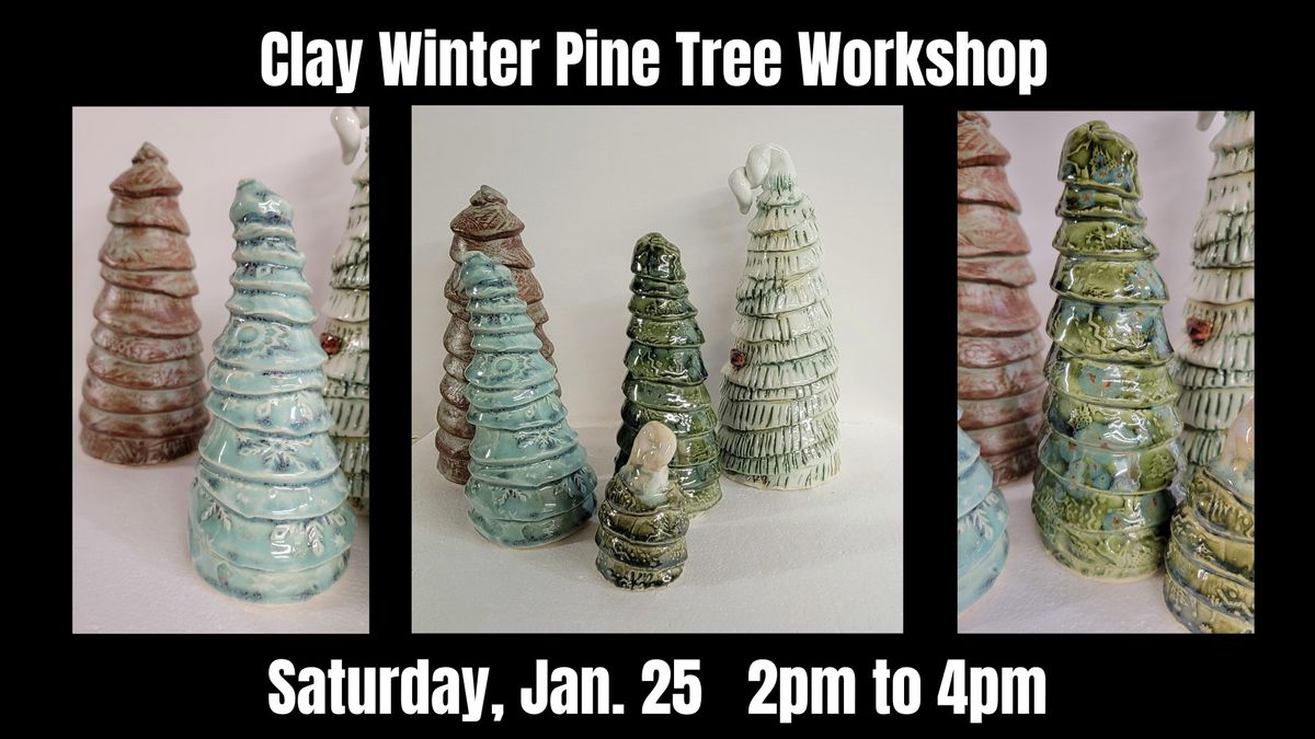 DIY Workshop - Clay Winter Pine Tree