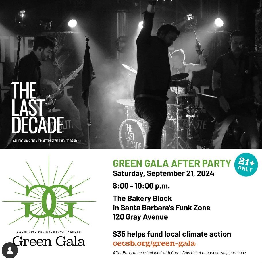 Green Gala After Party (SB Community Environmental Council)