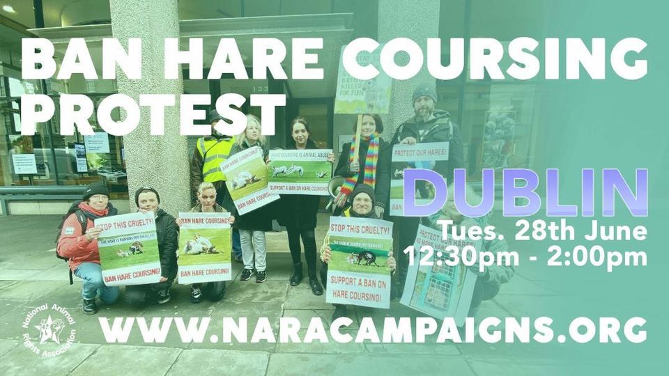 Ban Hare Coursing Protest - Tues. 28th June 2022