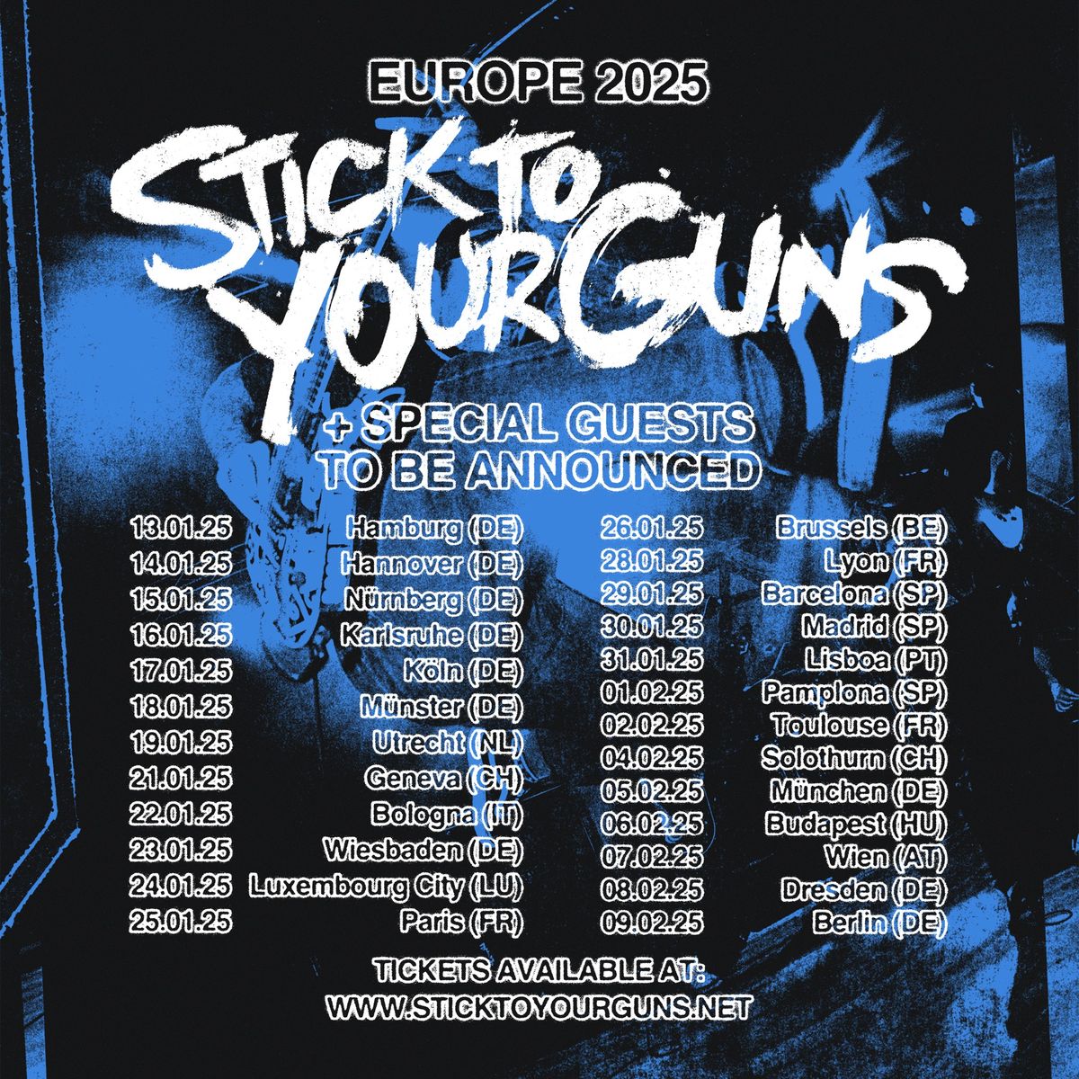 STICK TO YOUR GUNS | Europe 2025 | Backstage M\u00fcnchen 2025