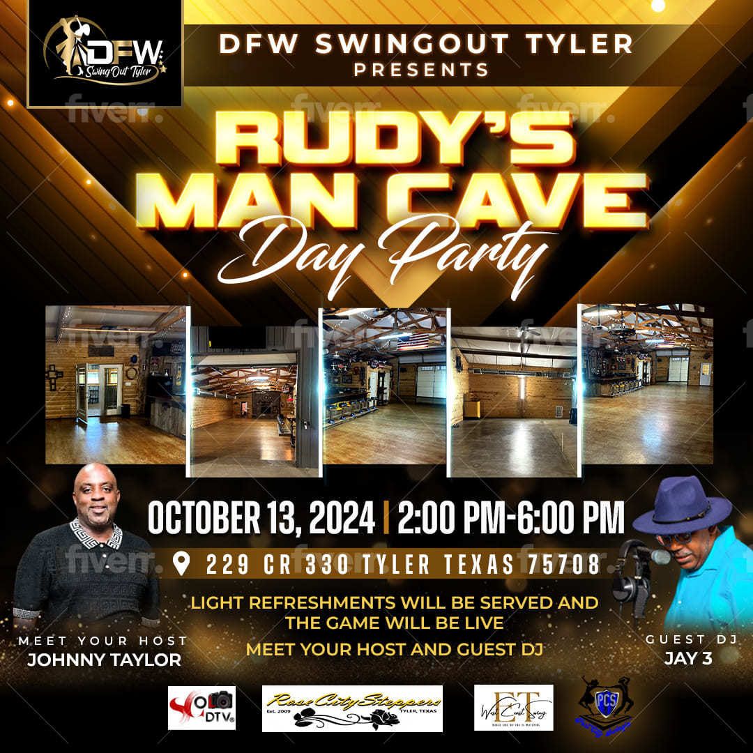 DFW SWING OUT TYLER Presents the Sunday Funday Day Time Dance Event With DJ J3!