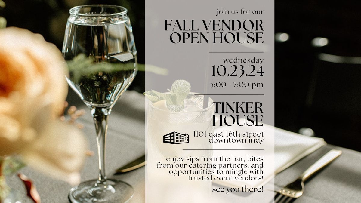 T.H.E. Fall Vendor Open House