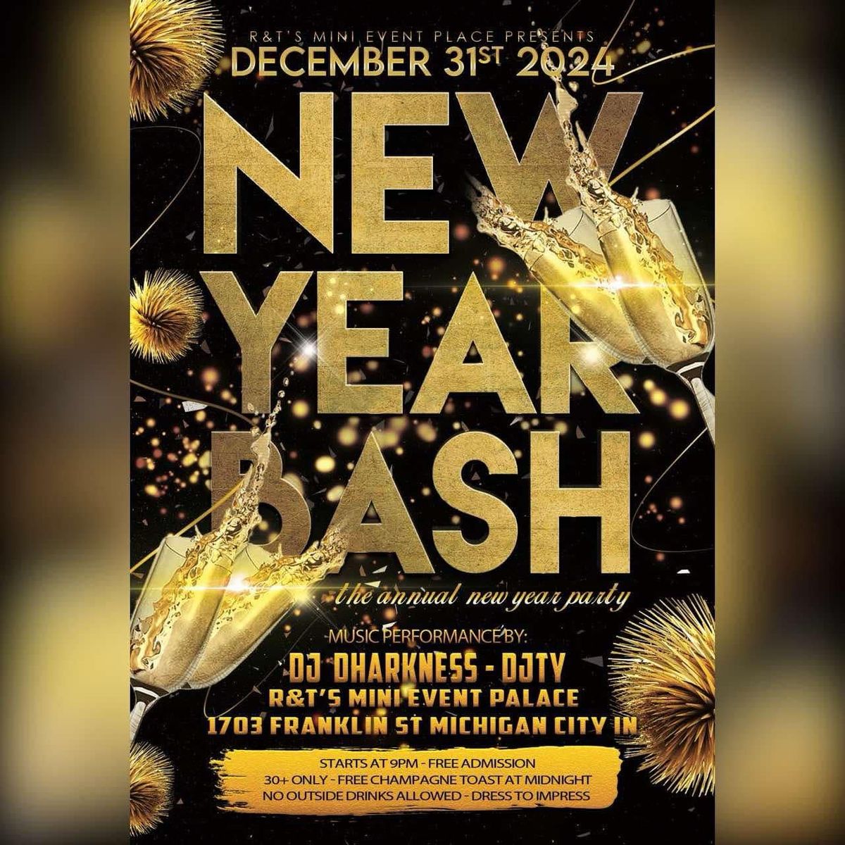 3rd annual 2025 new years bash 