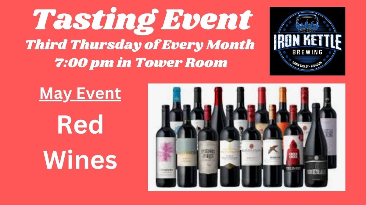 Tasting Event-Red Wines