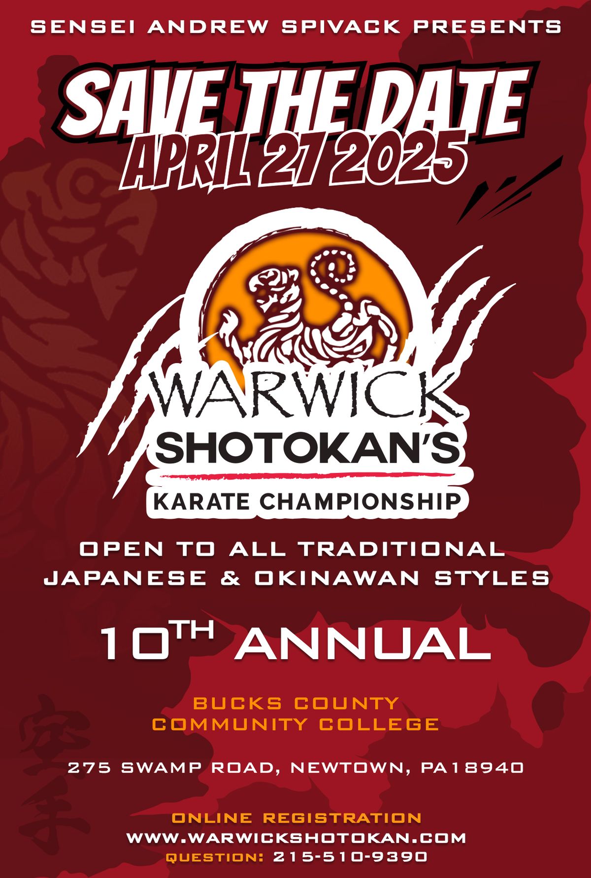 10th Annual Warwick Shotokan's Traditional Karate Championship