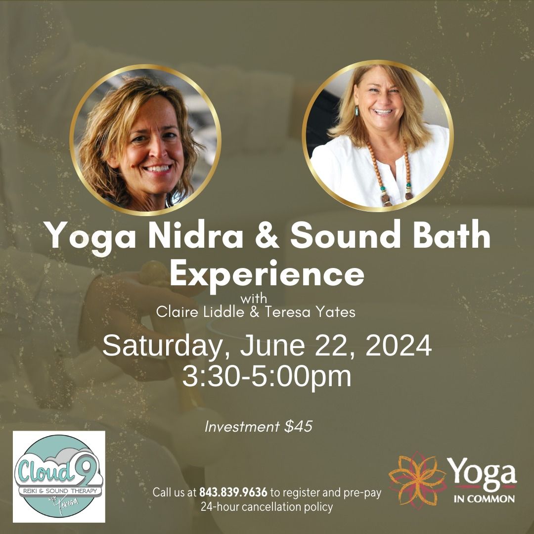 Yoga Nidra & Sound Bath Experience with Claire & Teresa