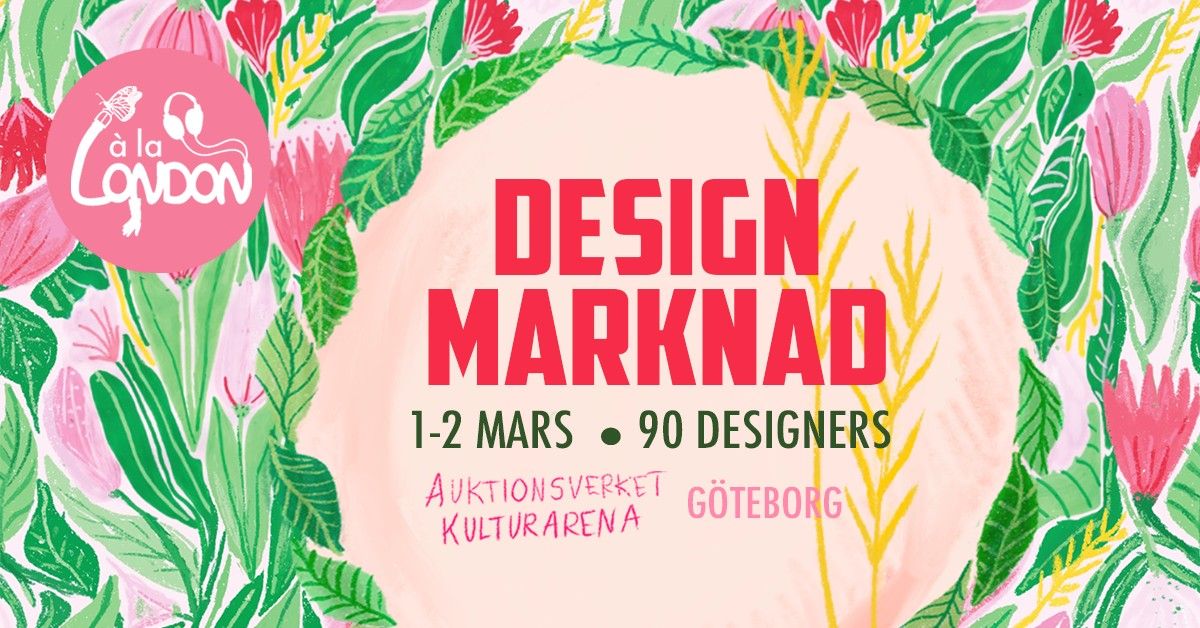 \u00e0 la London Designmarknad 1-2 mars