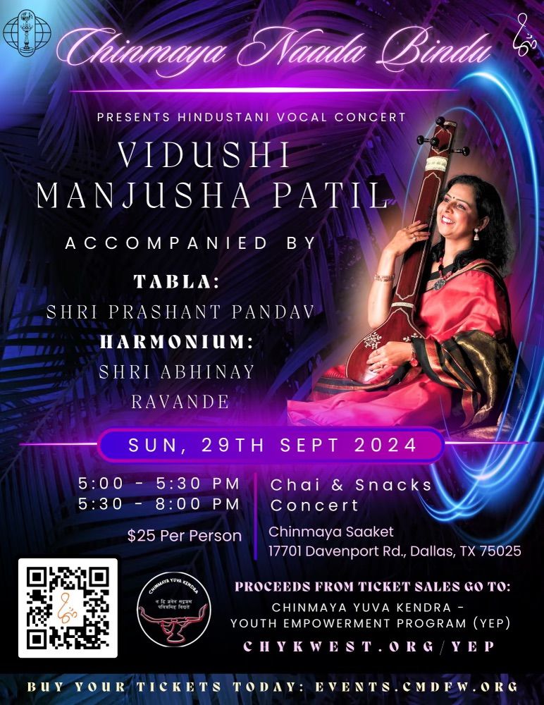 Hindustani Vocal Concert by Vidushi Manjusha Patil