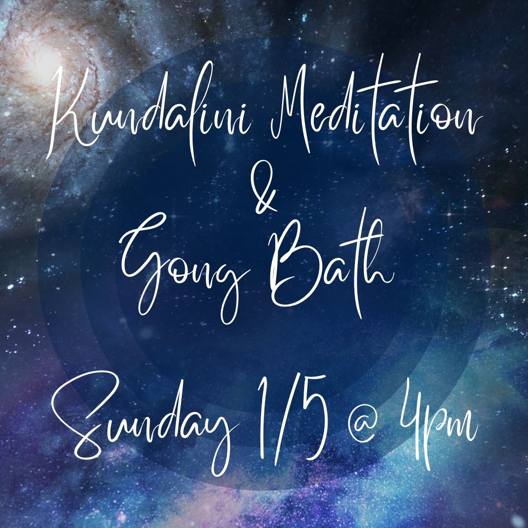 Kundalini Yoga Meditation and Gong Bath