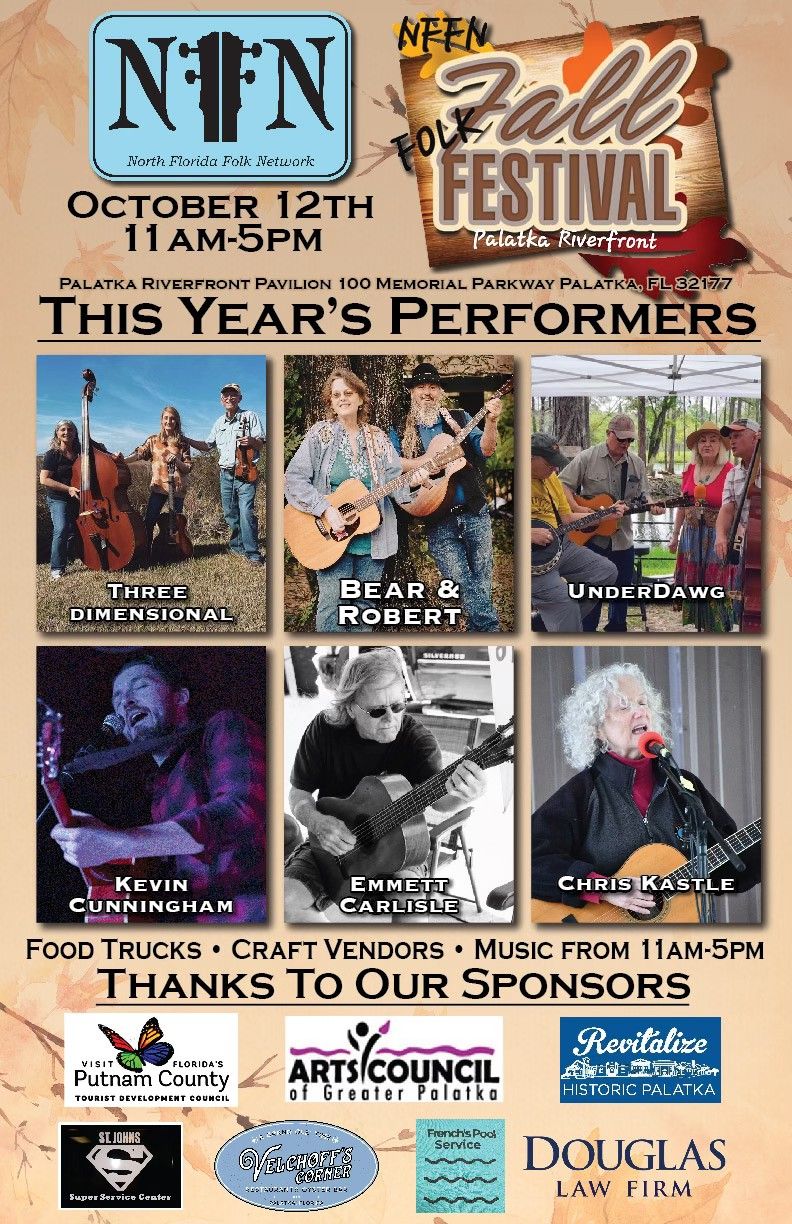 3rd Annual NFFN Fall Folk Festival