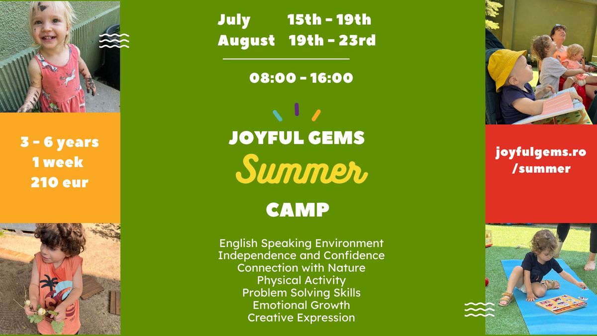 Joyful Gems Summer Camp - 1st edition 
