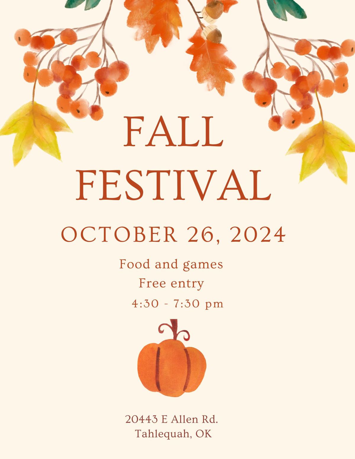 Fall Festival 2024