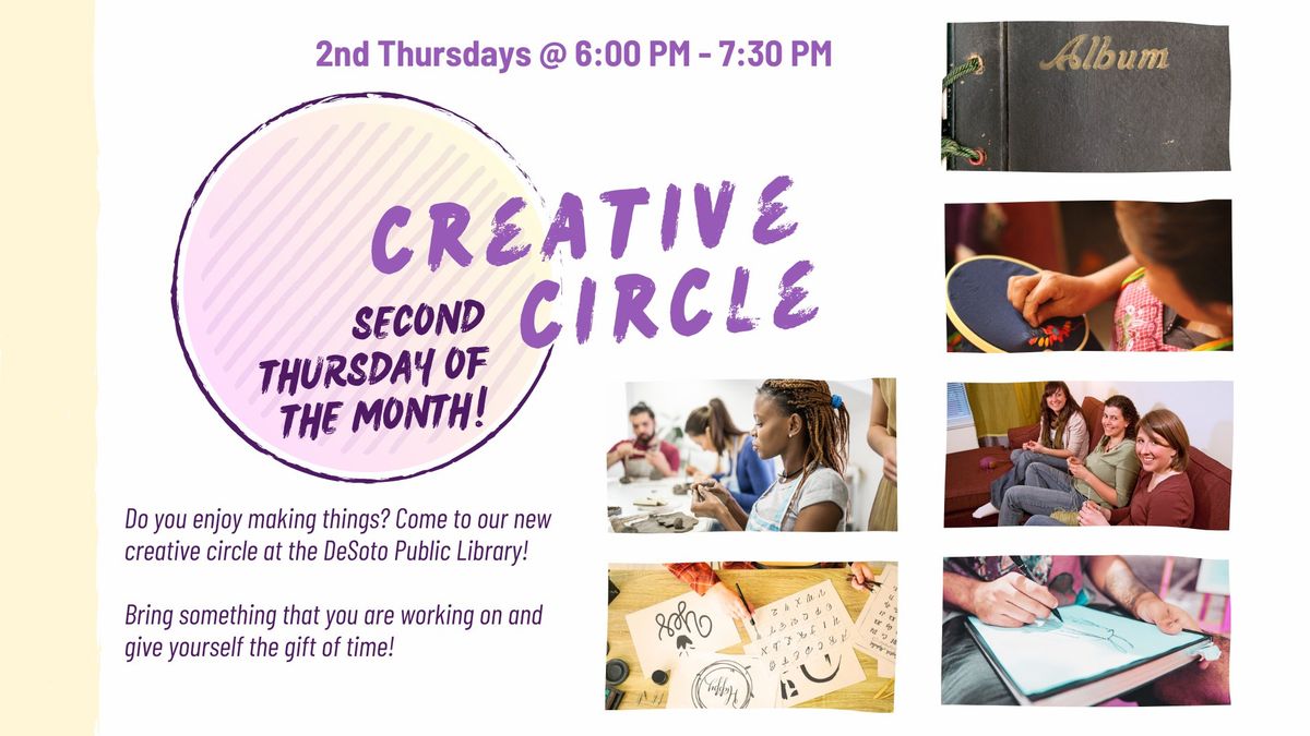 Creative Circle @ DeSoto Public Library