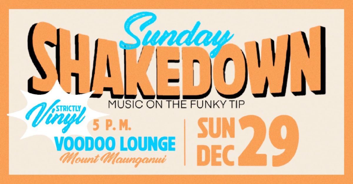 Sunday Shakedown - Music on the Funky Tip