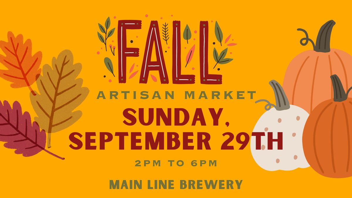 Fall Artisan Market