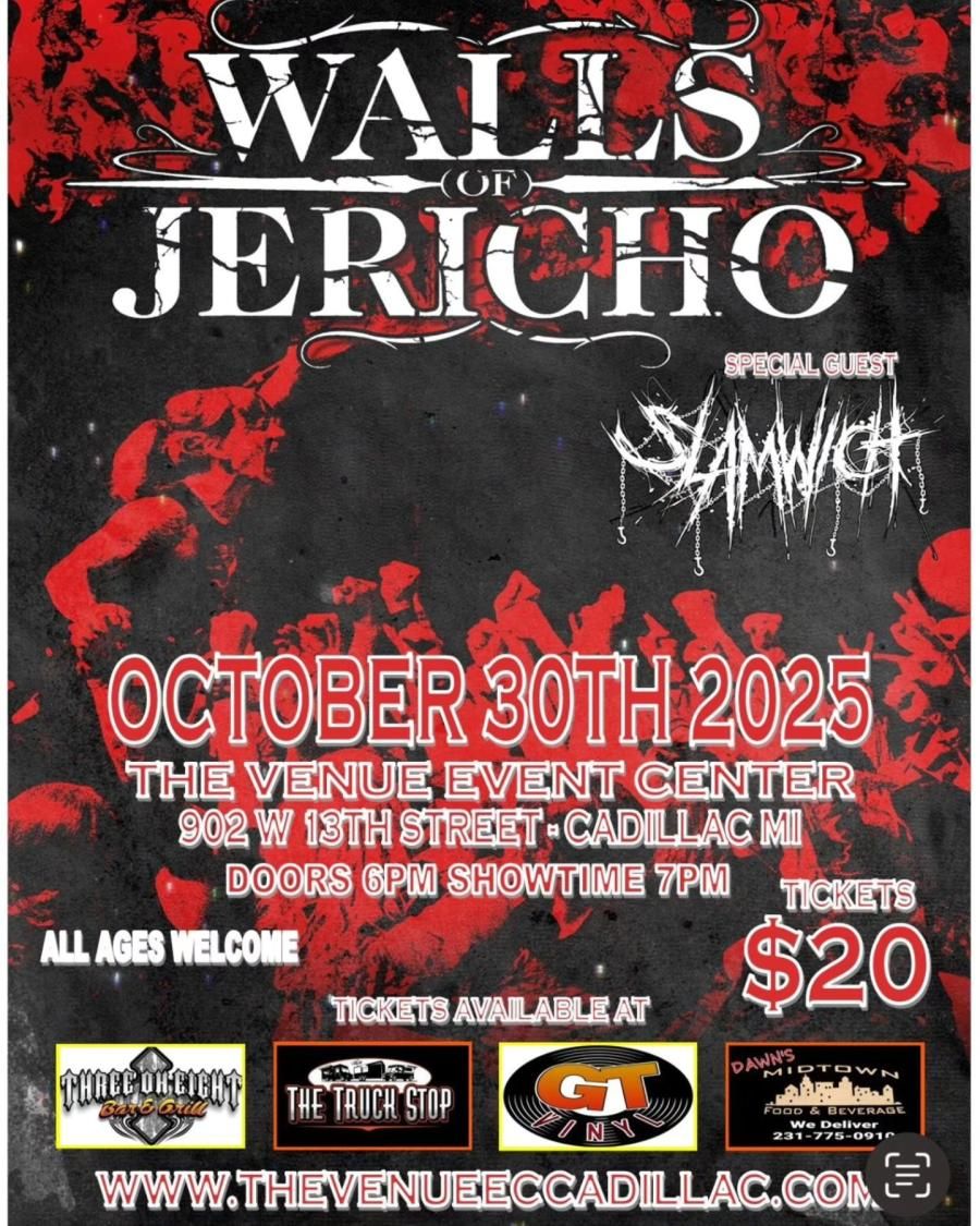 Walls Of Jericho at Oriental Theater Denver