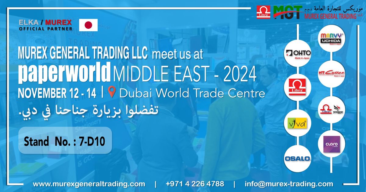 Murex General Trading at Paperworld Middle East 2024