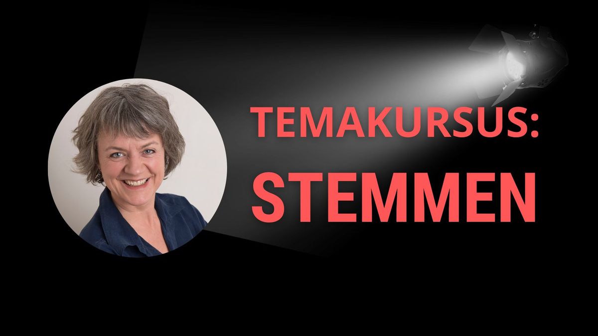 Stemmebrugskursus hos BestTellers - Stemmen som fort\u00e6lleredskab