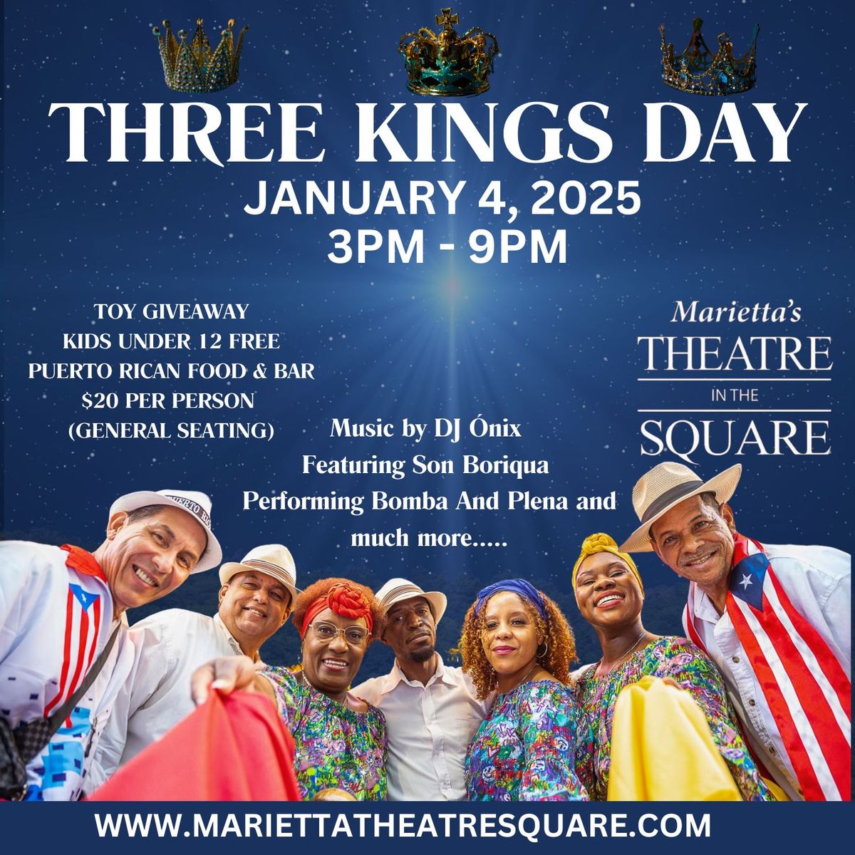 Celebrate Three Kings Day