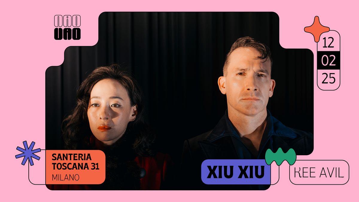 XIU XIU in concerto a Milano \/\/ op. act: Kee Avil