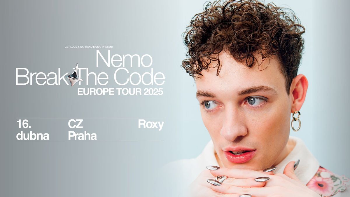 Nemo: \u00abBreak The Code\u00bb Europe Tour 2025 | Praha