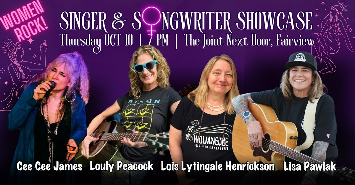 Women\u2019s Singer & Songwriter Night at The Joint Next Door!