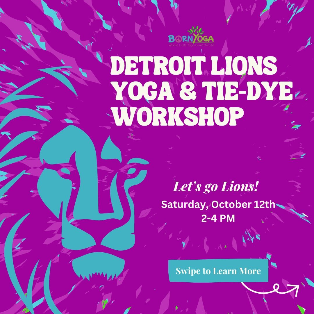 Detroit Lions Yoga & Tie-Dye Workshop