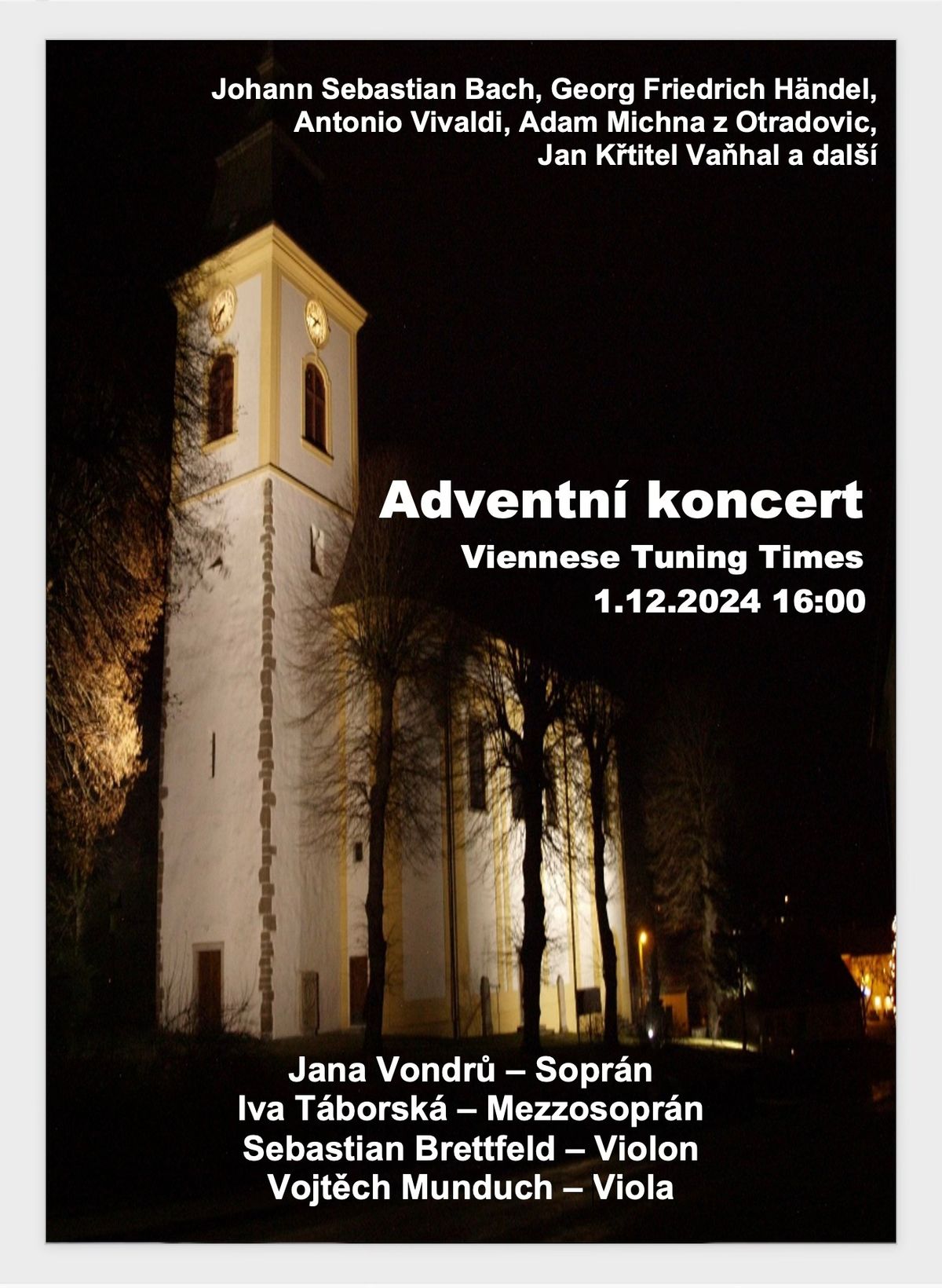 Adventn\u00ed koncert - Kostel svat\u00e9ho Bartolom\u011bje Luka nad Jihlavou