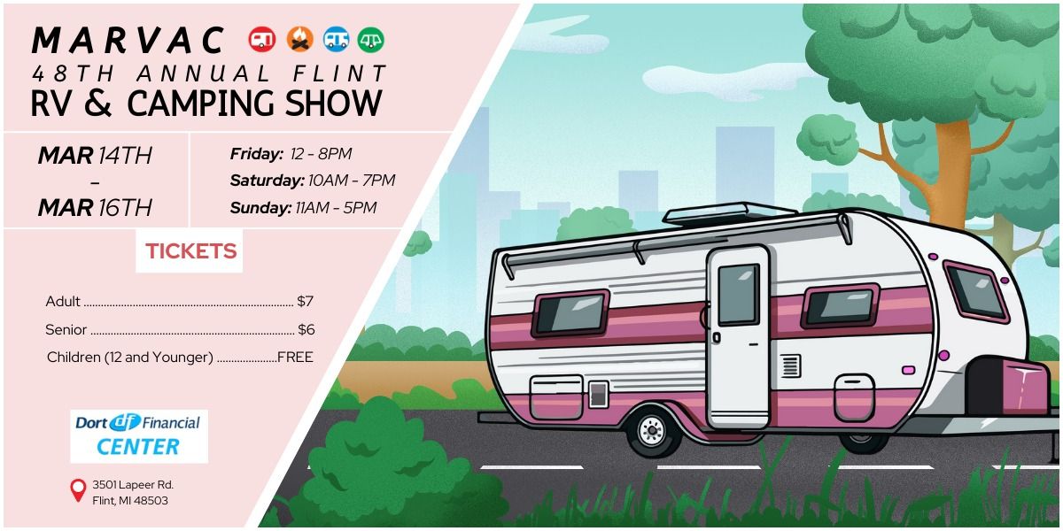 The MARVAC 48th Annual Flint RV & Camping Show