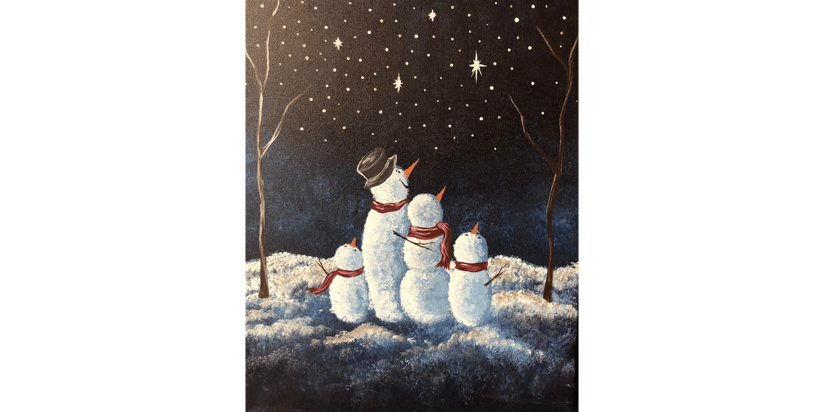 Snowy Stargazing - Paint and Sip in Cincinnati | Classpop!\u2122