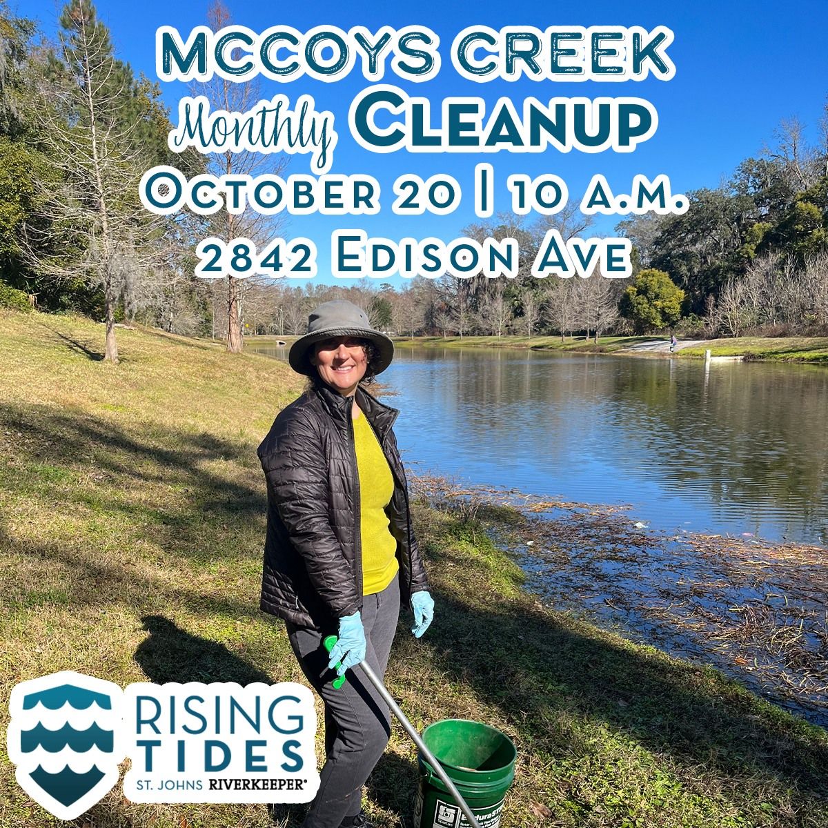 Rising Tides McCoys Creek Cleanup: October