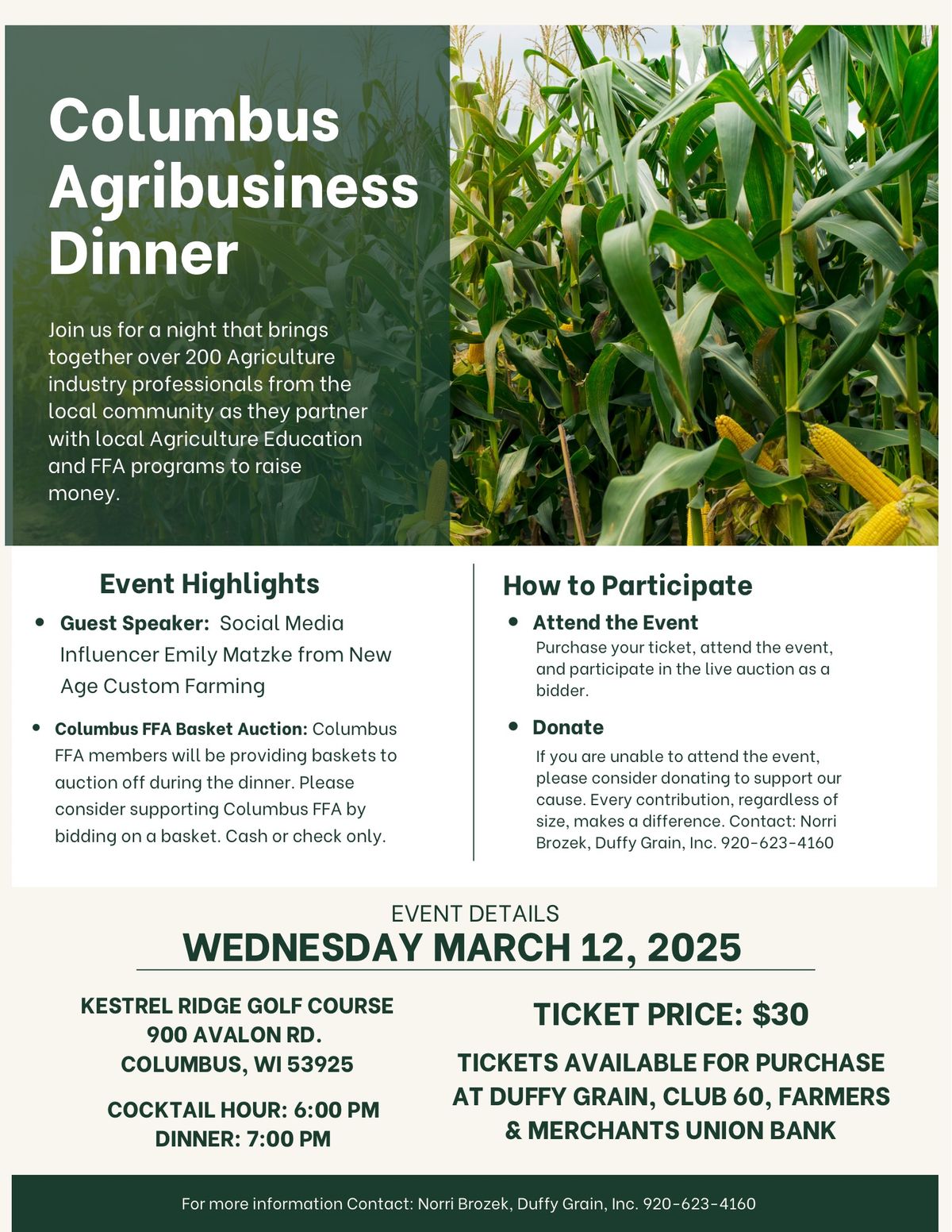 Columbus Agribusiness Dinner