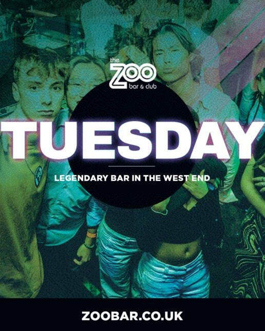 The Zoo Bar London Leicester Square Tuesday  - Tuesday Night