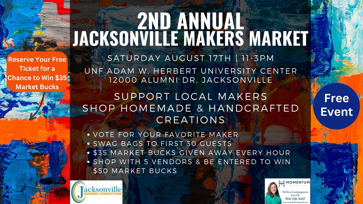 2nd Annual Jacksonville Makers Market