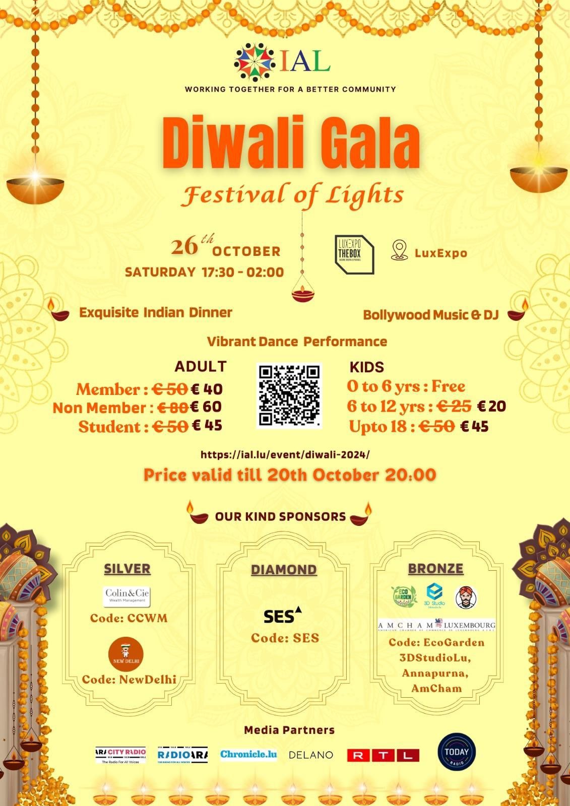 Diwali Gala - Festival Of Lights! 