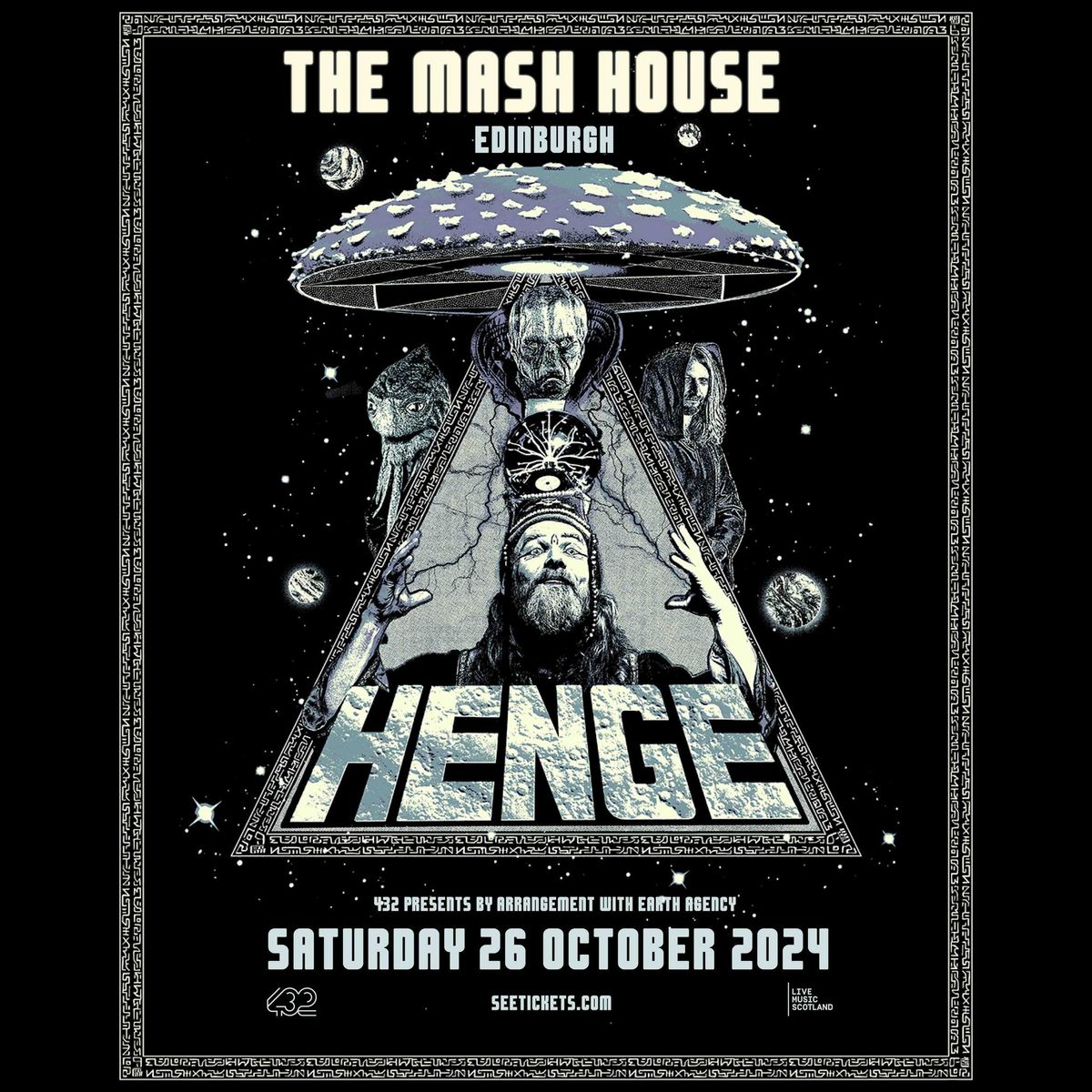 HENGE + Mr Vast \/ The Mash House, Edinburgh \/ 26.10.24