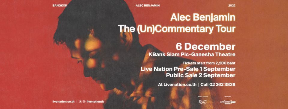 Alec Benjamin: The (Un)Commentary Tour