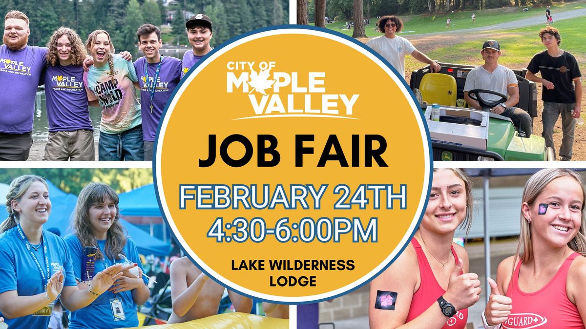 City of Maple Valley Job Fair