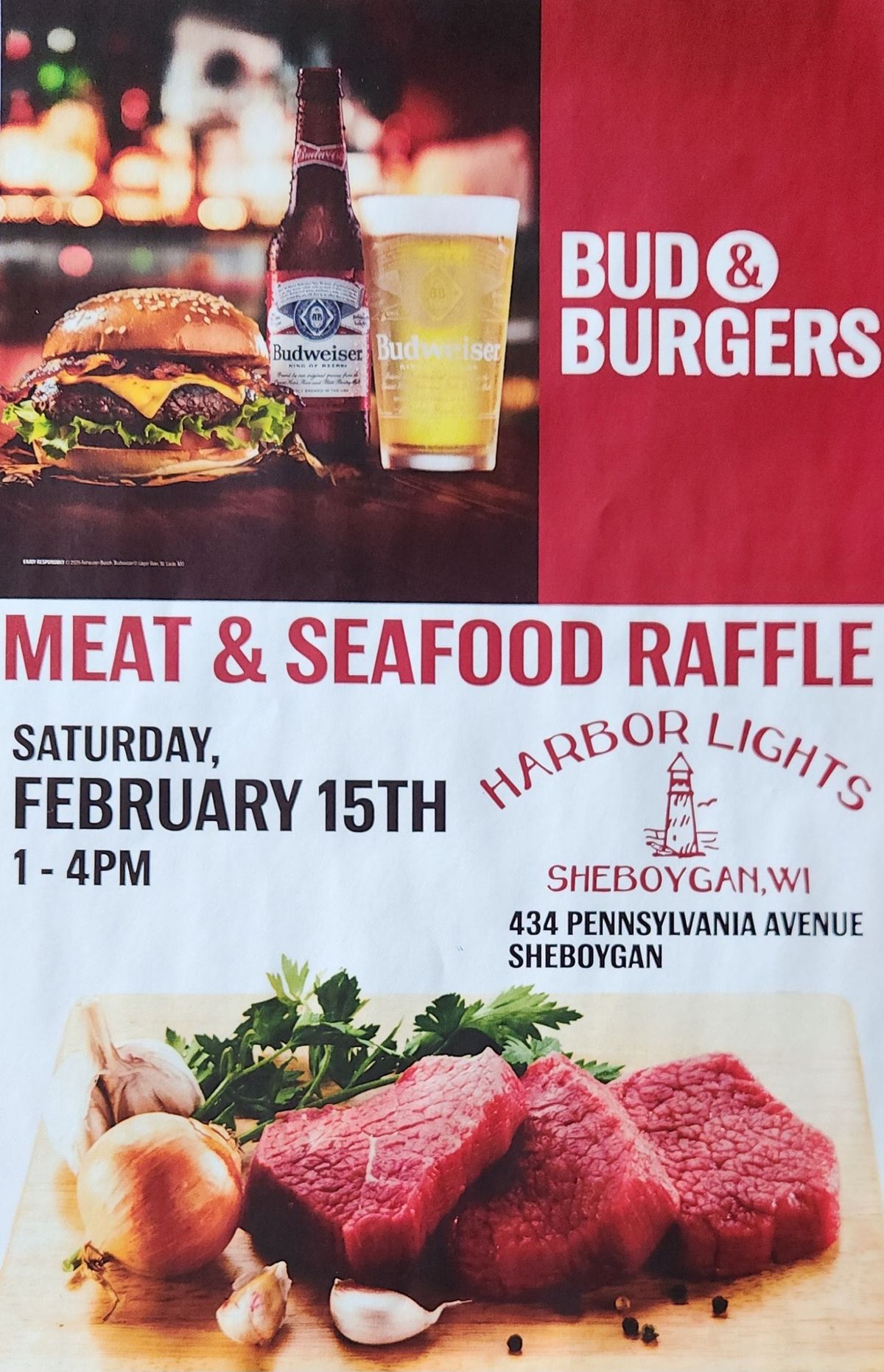 Meat and Seafood Raffle