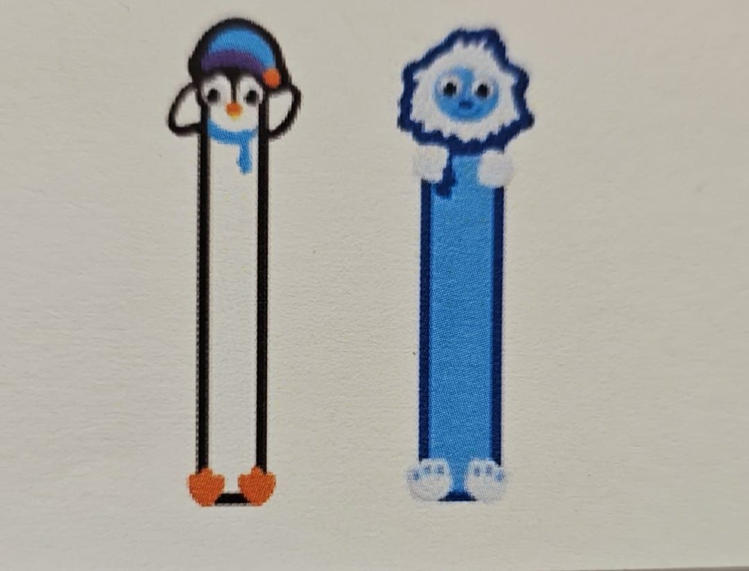 Penguin and Yeti Bookmarks