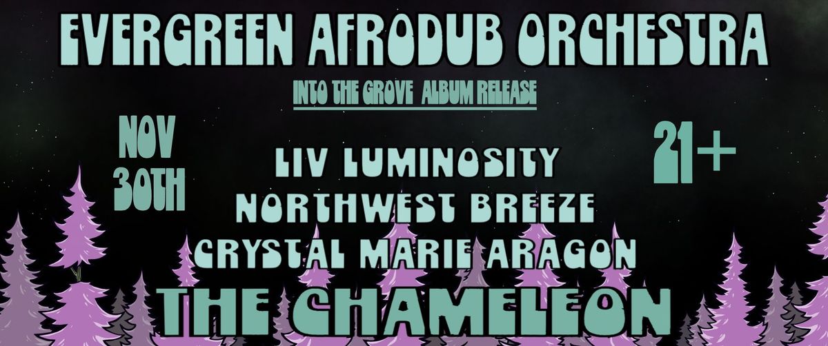 Evergreen Afrodub Orchestra: 'Into The Grove' Album Release Party