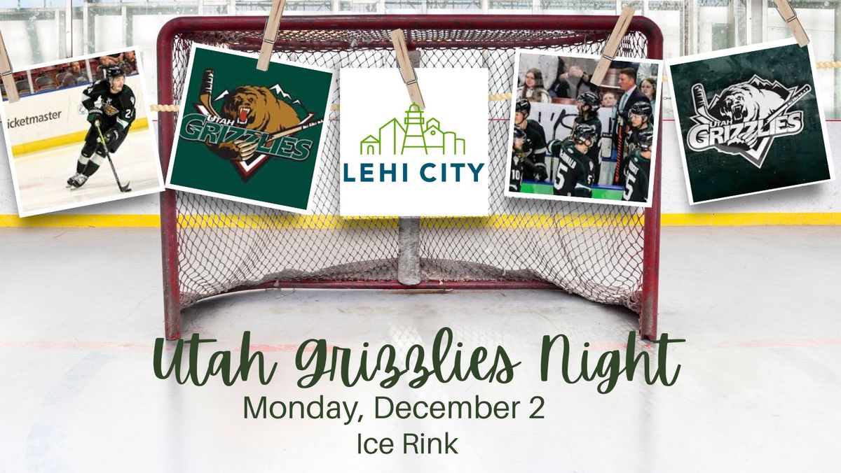 Grizzlies Night at the Ice Rink 