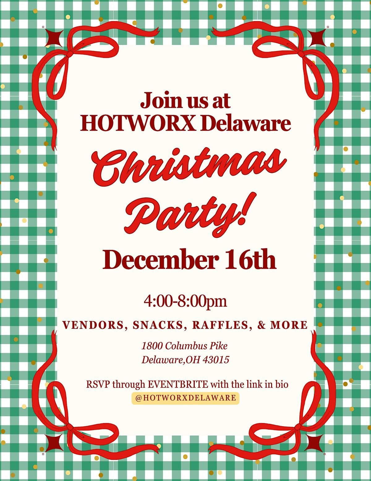 HOTWORX Delaware Holiday Party!
