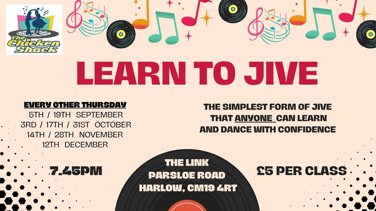 Rock'n'Roll Jive class - Beginners - Harlow