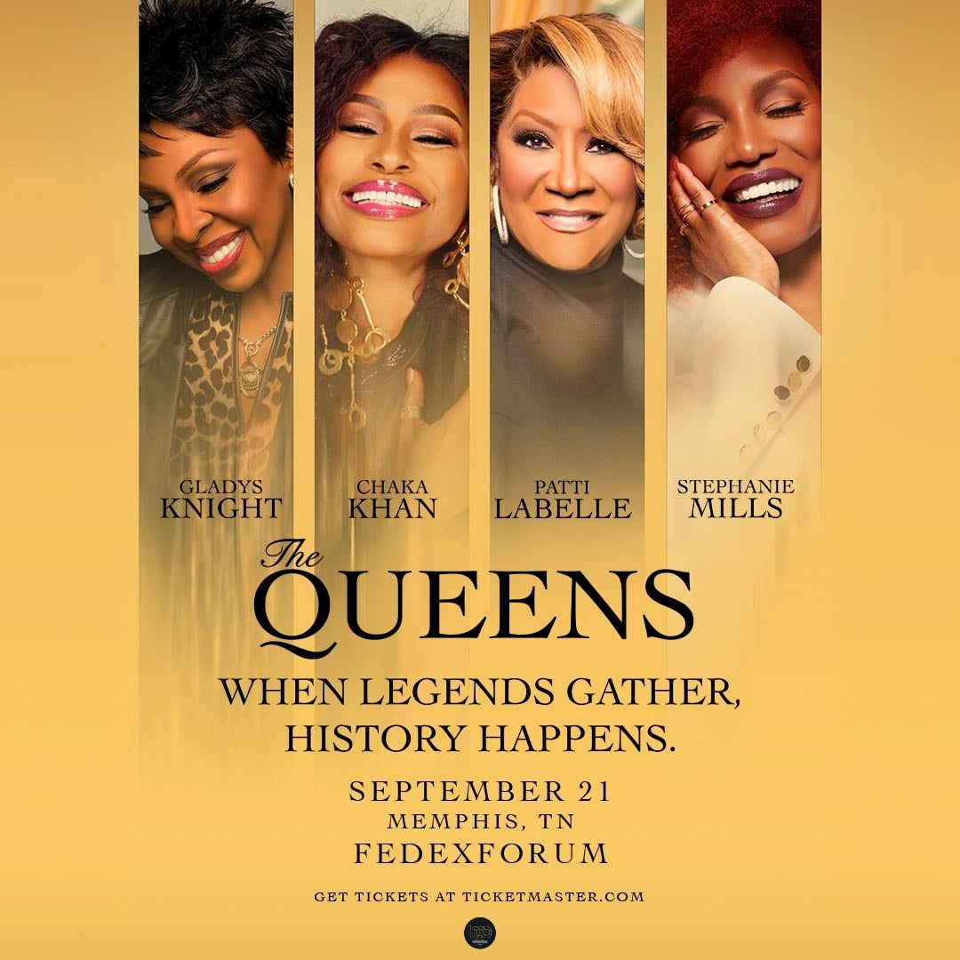 The Queens : Chaka Khan, Patti LaBelle, Gladys Knight & Stephanie Mills at Vystar Veterans Memorial Arena
