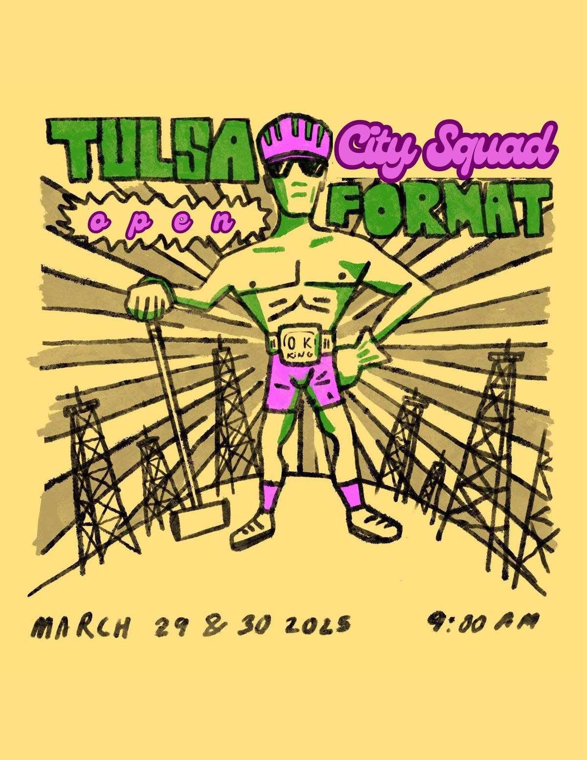 Tulsa Bike Polo 2025 Annual City Squad Tournament 