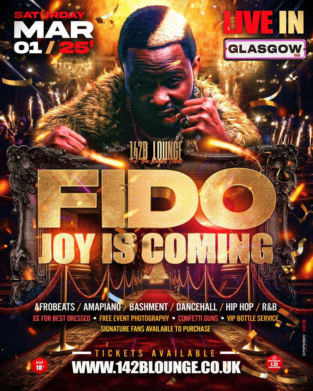  \ud83d\udd25\ud83c\udfb5 GLASLAGOS: DJ FIDO LIVE IN GLASGOW \ud83c\udfb5\ud83d\udd25