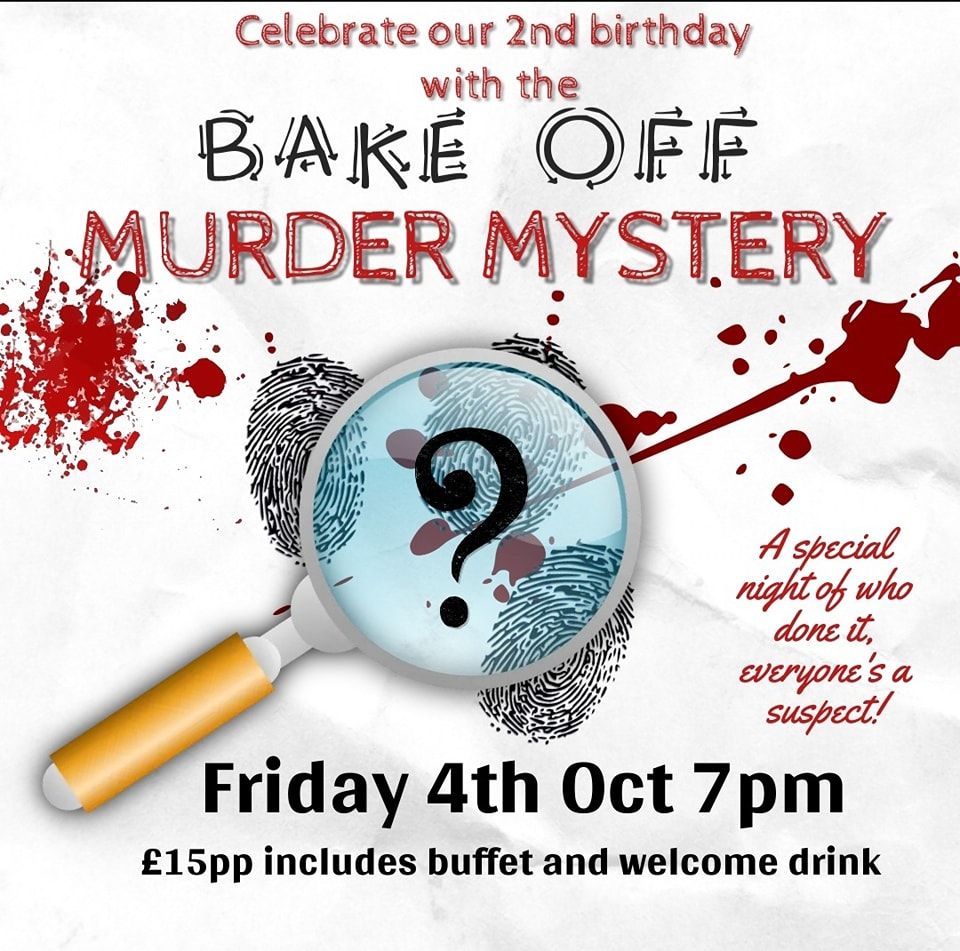 Bake Off Murder Mystery 